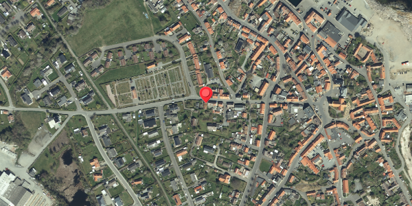 Oversvømmelsesrisiko fra vandløb på Pilegade 23, 3770 Allinge