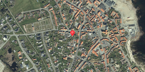 Oversvømmelsesrisiko fra vandløb på Pilestræde 1, 3770 Allinge
