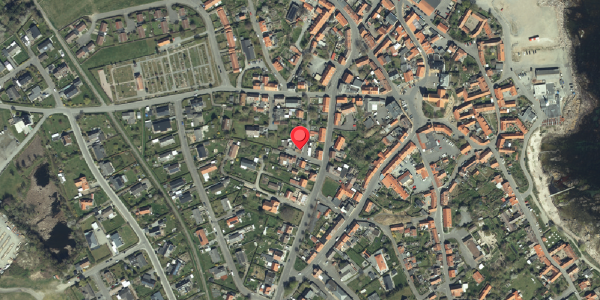 Oversvømmelsesrisiko fra vandløb på Pilestræde 4, 3770 Allinge