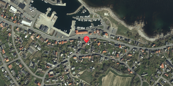 Oversvømmelsesrisiko fra vandløb på Postgade 4, 3770 Allinge