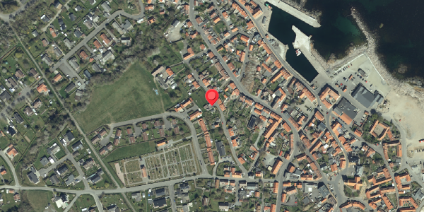 Oversvømmelsesrisiko fra vandløb på Rosengade 5, 3770 Allinge