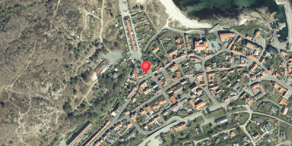 Oversvømmelsesrisiko fra vandløb på Sandlinien 1, 3770 Allinge