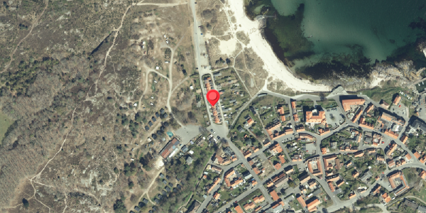 Oversvømmelsesrisiko fra vandløb på Sandlinien 10, 3770 Allinge