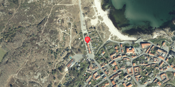 Oversvømmelsesrisiko fra vandløb på Sandlinien 14, 3770 Allinge