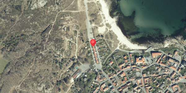 Oversvømmelsesrisiko fra vandløb på Sandlinien 22, 3770 Allinge