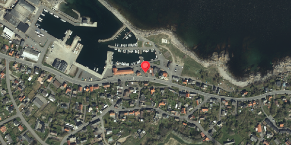 Oversvømmelsesrisiko fra vandløb på Sdr. Strandvej 3, 3770 Allinge