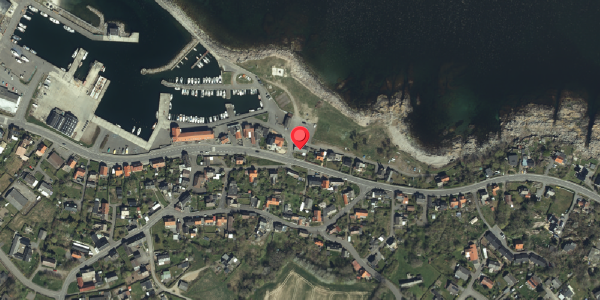 Oversvømmelsesrisiko fra vandløb på Sdr. Strandvej 11, 3770 Allinge