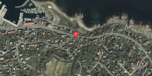 Oversvømmelsesrisiko fra vandløb på Sdr. Strandvej 22, 3770 Allinge