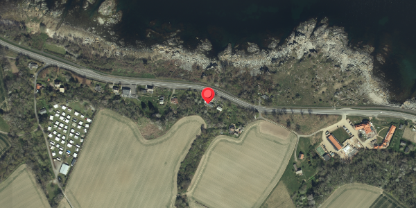 Oversvømmelsesrisiko fra vandløb på Sdr. Strandvej 122, 3770 Allinge