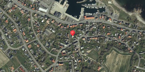 Oversvømmelsesrisiko fra vandløb på Slagterstræde 4, 3770 Allinge