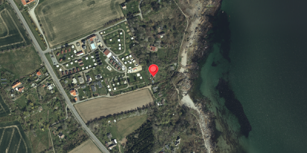 Oversvømmelsesrisiko fra vandløb på Solvej 7, 3770 Allinge