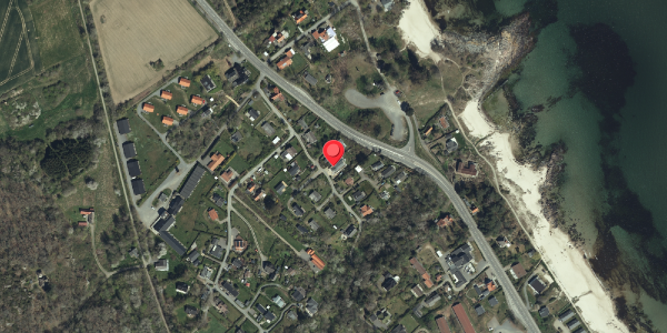 Oversvømmelsesrisiko fra vandløb på Storedalen 7, 3770 Allinge