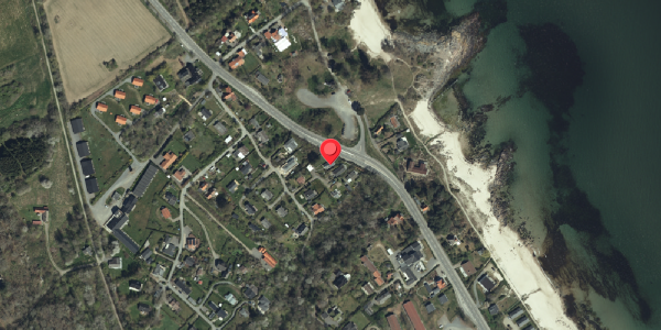 Oversvømmelsesrisiko fra vandløb på Storedalen 9, 3770 Allinge