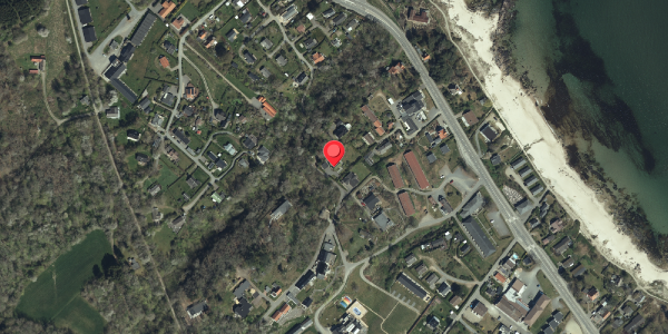 Oversvømmelsesrisiko fra vandløb på Storedalen 23, 3770 Allinge