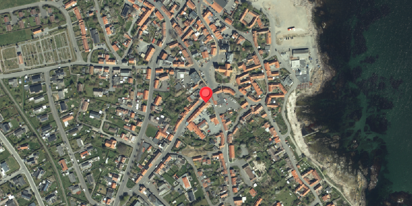 Oversvømmelsesrisiko fra vandløb på Storegade 1, 3770 Allinge