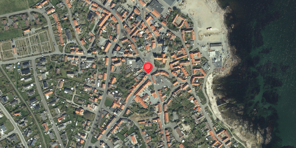 Oversvømmelsesrisiko fra vandløb på Storegade 2, 3770 Allinge