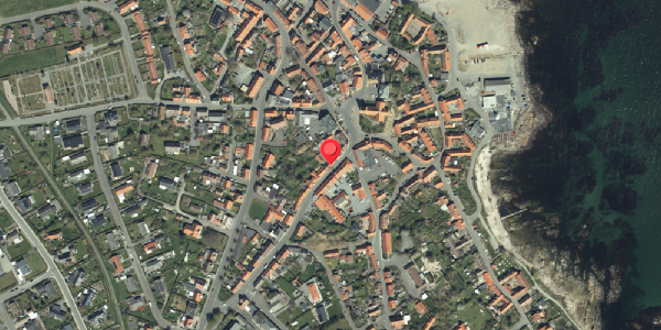 Oversvømmelsesrisiko fra vandløb på Storegade 8, 1. , 3770 Allinge