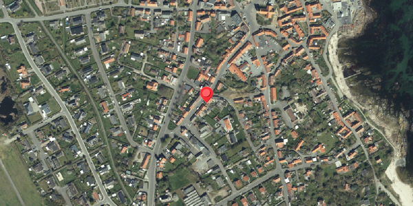 Oversvømmelsesrisiko fra vandløb på Storegade 11, 3770 Allinge