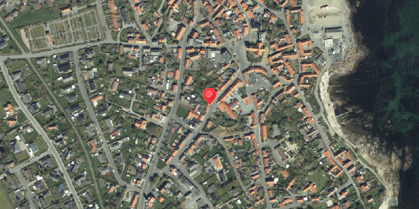 Oversvømmelsesrisiko fra vandløb på Storegade 16, 3770 Allinge