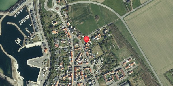 Oversvømmelsesrisiko fra vandløb på Storegade 96, . , 3790 Hasle