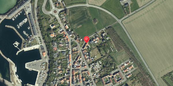 Oversvømmelsesrisiko fra vandløb på Storegade 100, . , 3790 Hasle