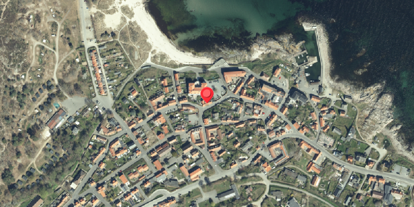 Oversvømmelsesrisiko fra vandløb på Strandgade 20, 3770 Allinge