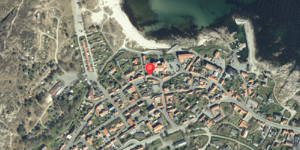 Oversvømmelsesrisiko fra vandløb på Strandgade 22, 3770 Allinge