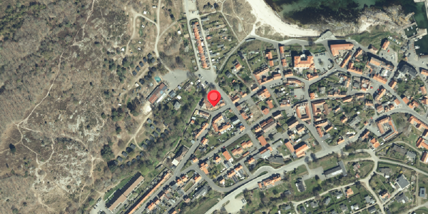 Oversvømmelsesrisiko fra vandløb på Strandgade 42A, 3770 Allinge