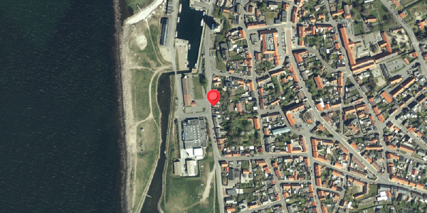 Oversvømmelsesrisiko fra vandløb på Strandgade 7, . , 3790 Hasle