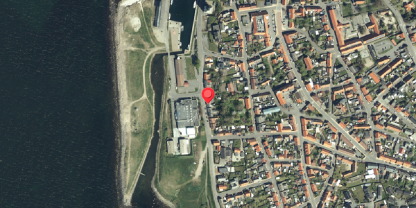 Oversvømmelsesrisiko fra vandløb på Strandgade 13, 3790 Hasle