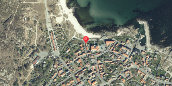 Oversvømmelsesrisiko fra vandløb på Strandstræde 8, 3770 Allinge