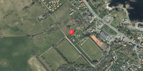 Oversvømmelsesrisiko fra vandløb på Strandvejen 11, . , 3770 Allinge