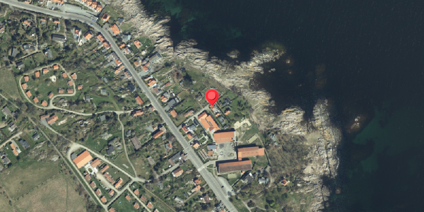 Oversvømmelsesrisiko fra vandløb på Strandvejen 26, 3770 Allinge