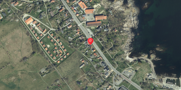 Oversvømmelsesrisiko fra vandløb på Strandvejen 31, 3770 Allinge