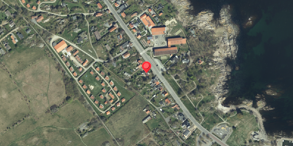 Oversvømmelsesrisiko fra vandløb på Strandvejen 39, 3770 Allinge