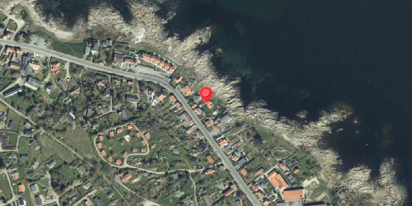 Oversvømmelsesrisiko fra vandløb på Strandvejen 56, 3770 Allinge