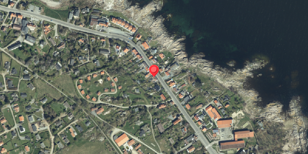 Oversvømmelsesrisiko fra vandløb på Strandvejen 61, . , 3770 Allinge