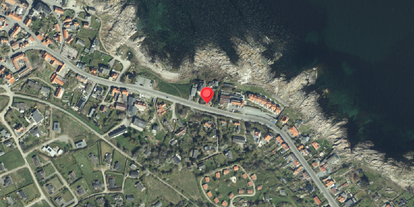 Oversvømmelsesrisiko fra vandløb på Strandvejen 72, 3770 Allinge