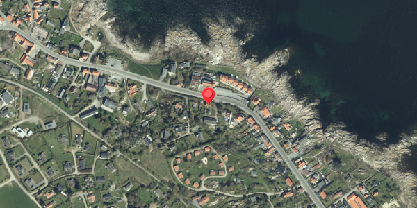Oversvømmelsesrisiko fra vandløb på Strandvejen 79, 3770 Allinge