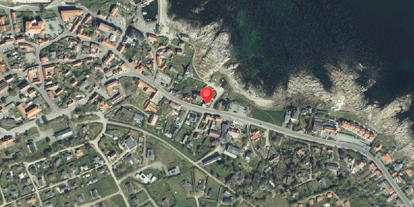 Oversvømmelsesrisiko fra vandløb på Strandvejen 80, 3770 Allinge
