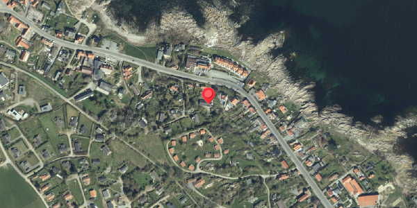 Oversvømmelsesrisiko fra vandløb på Strandvejen 81, 3770 Allinge