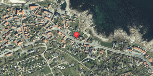 Oversvømmelsesrisiko fra vandløb på Strandvejen 84, 3770 Allinge