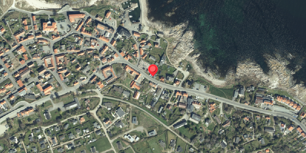 Oversvømmelsesrisiko fra vandløb på Strandvejen 86, 3770 Allinge
