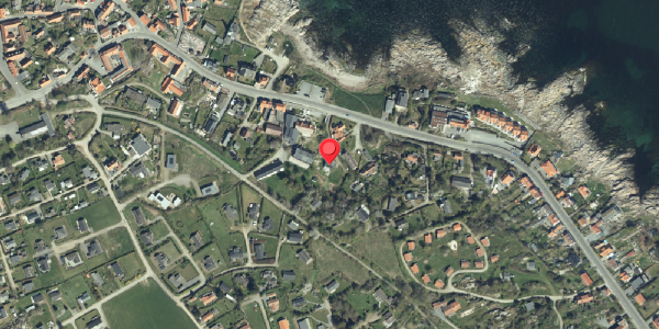 Oversvømmelsesrisiko fra vandløb på Strandvejen 93, 3770 Allinge