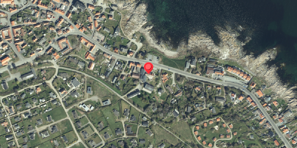 Oversvømmelsesrisiko fra vandløb på Strandvejen 99, 3770 Allinge