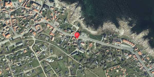 Oversvømmelsesrisiko fra vandløb på Strandvejen 101, 3770 Allinge