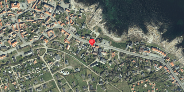 Oversvømmelsesrisiko fra vandløb på Strandvejen 105, 3770 Allinge