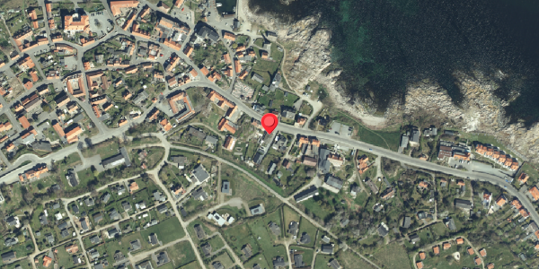 Oversvømmelsesrisiko fra vandløb på Strandvejen 117, 3770 Allinge