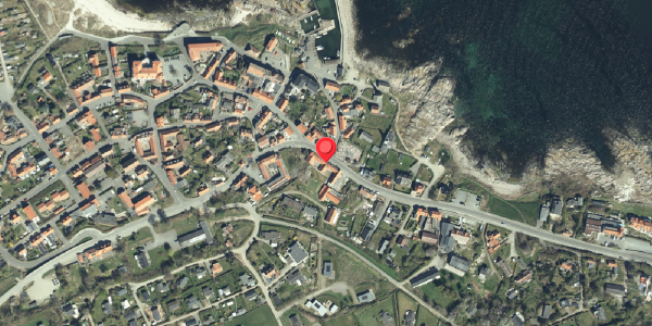 Oversvømmelsesrisiko fra vandløb på Strandvejen 121, 3770 Allinge