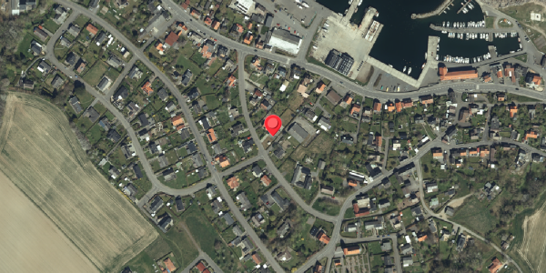Oversvømmelsesrisiko fra vandløb på Strædet 9, 3770 Allinge